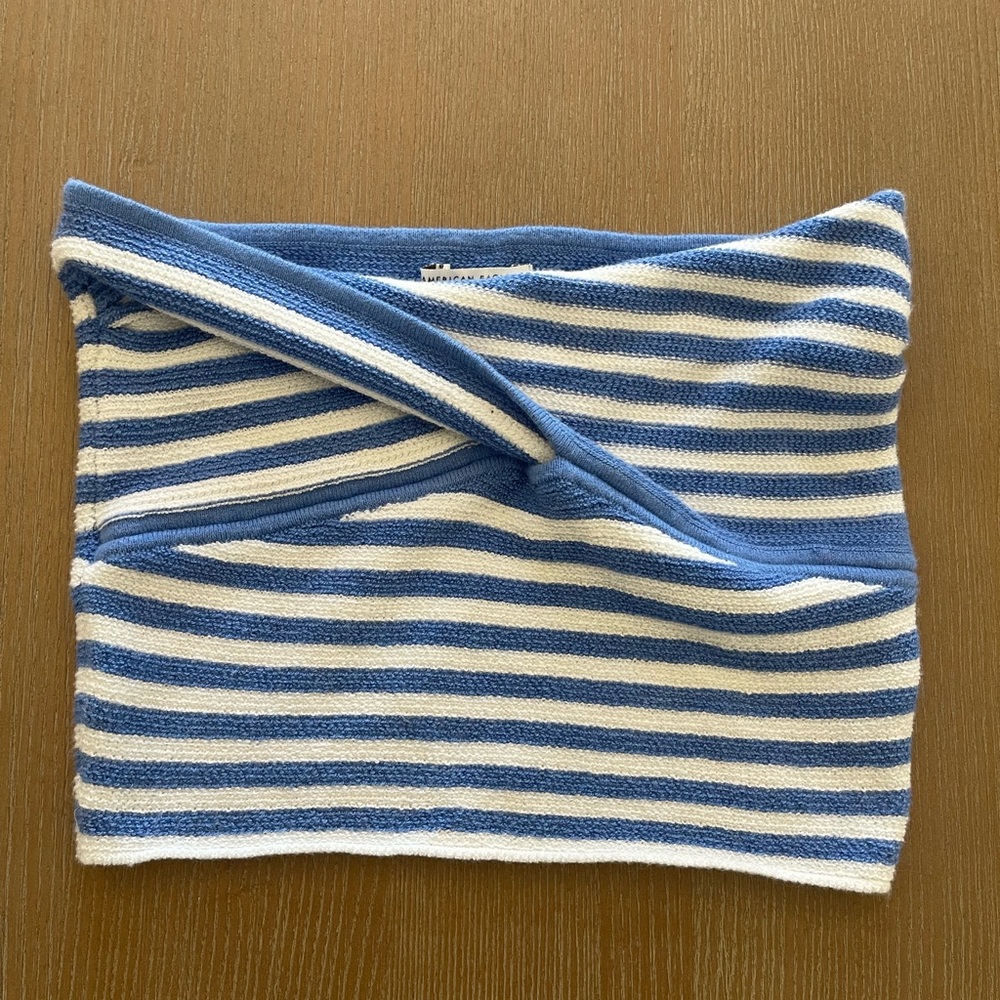 American eagle knitted cross top